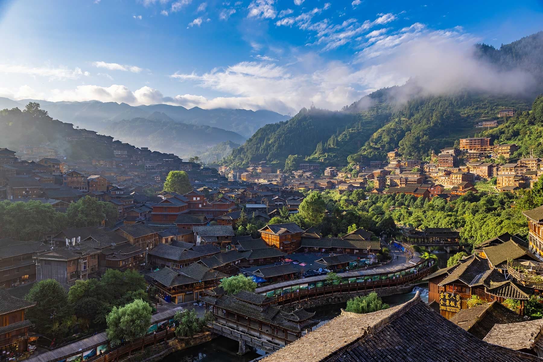 A village in Guizhou province